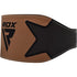 RDX 6 INCH BROWN LEATHER WEIGHTLIFTING BELT-7